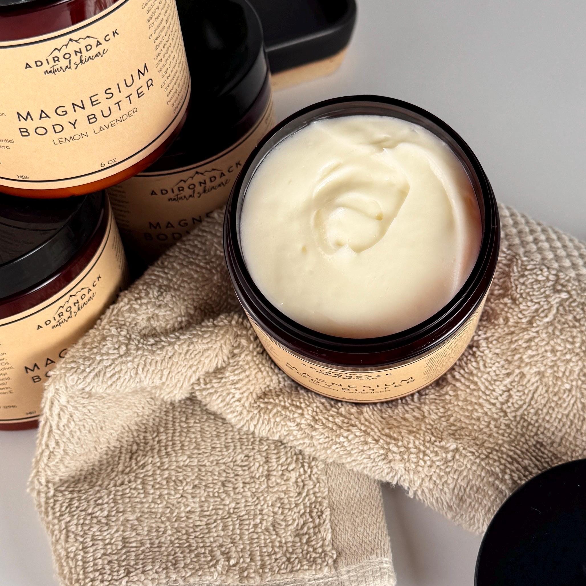 Mom to Be Magnesium Body Butter - natural handmade magnesium sleep lotion, mineral lotion, topical magnesium, pregnancy magnesium lotion