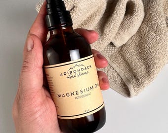 Pregnancy Safe Topical Magnesium Care, Magnesium Oil Spray for Pregnancy Cramp, Pregnancy Sleep Remedy, Pregnancy Natural Pain Relief, 4 oz