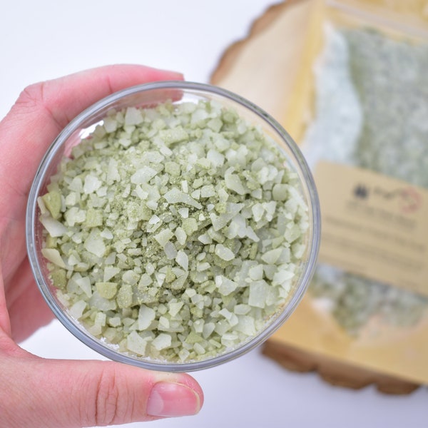 Eucalyptus and Peppermint Salt Bath Etsy