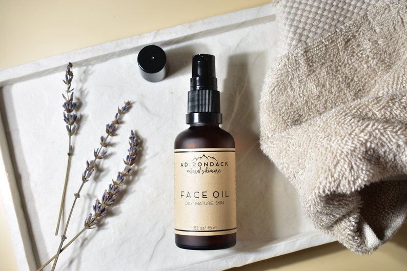 Anti Aging Face Oil for Dry and Mature Skin With Organic Sea Buckthorn