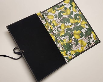Custom Color, Handmade Travel Journal or Kindle Cover + Notebook