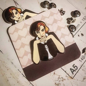 Damengambit: Beth Harmon Emaille Pin