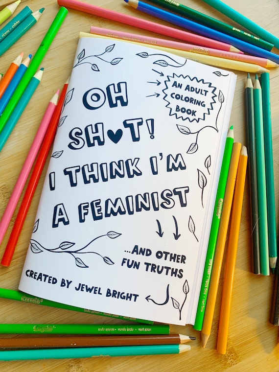 Mini Adult Coloring Book, Smash the Patriarchy, Sarcastic Gift, Teen  Stocking Stuffer, Womens Rights Book, Feminist Gift 