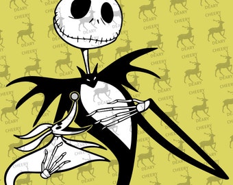 Download Nightmare before christmas svg | Etsy