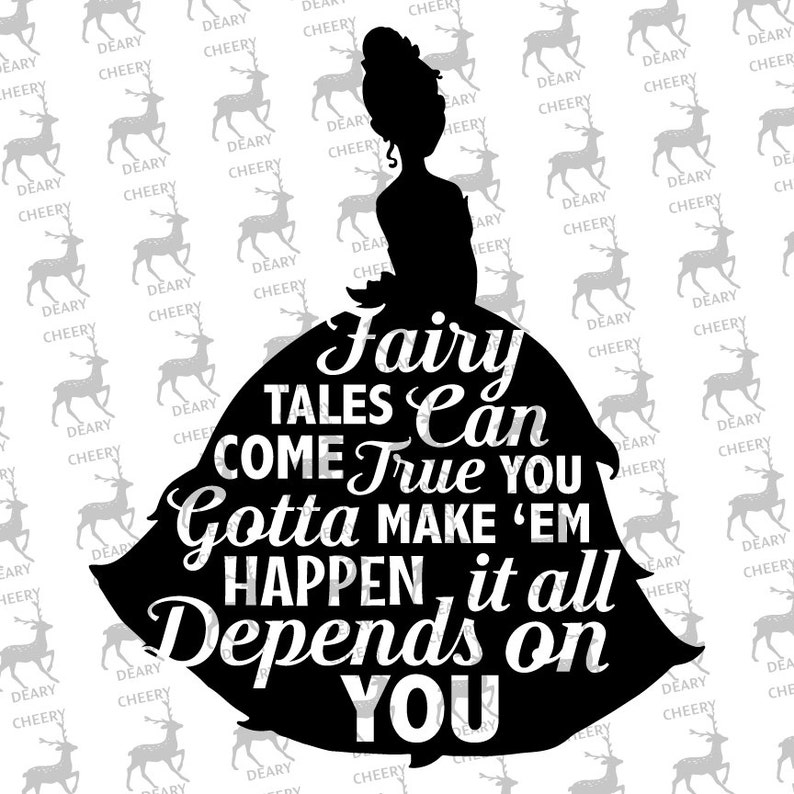 Download Princess and the Frog Dream Disney Tiana Digital File SVG ...