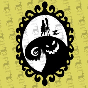 Download Nightmare before christmas svg | Etsy