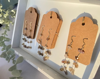 Crystal Hook Earrings