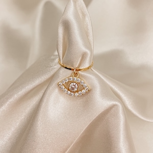 Evil Eye Midi Ring