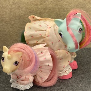 My Little Pony G1 Vintage Sunday Stroll pony wear
