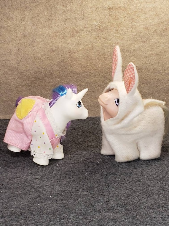 Zielig Hollywood lood My Little Pony G1 Vintage pony kleding konijn en overall - Etsy Nederland