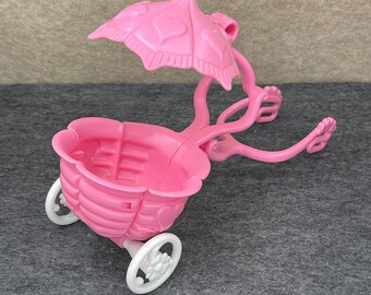 My Little Pony G1 Vintage Rare HTF Baby Bow Tie Baby Stroller