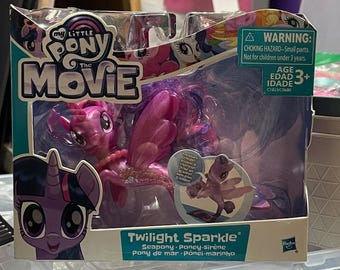 My Little Pony G4 NIB in original box Twilight Sparkle seapony from the movie