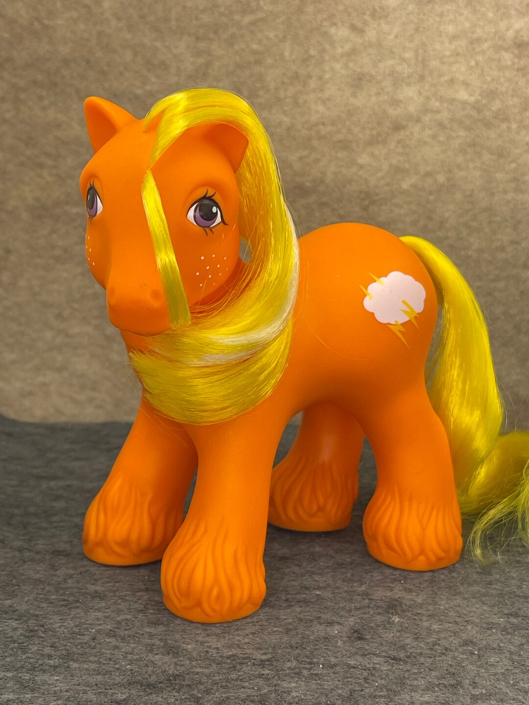 My Little Pony G1 Vintage Mountain Boy Lightning HTF - Etsy