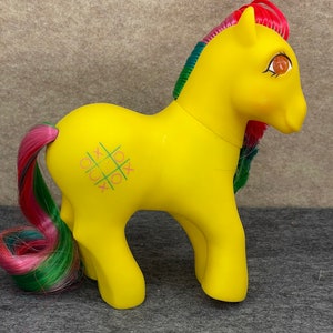 My Little Pony G1 Vintage Twinkle Eye Tic Tac Toe 1 - Etsy
