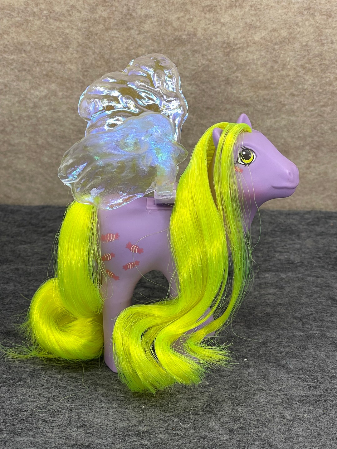 RARE Vintage My Little Pony G1 *Twice As Fancy*. Yum Yum 1984 Pegasus