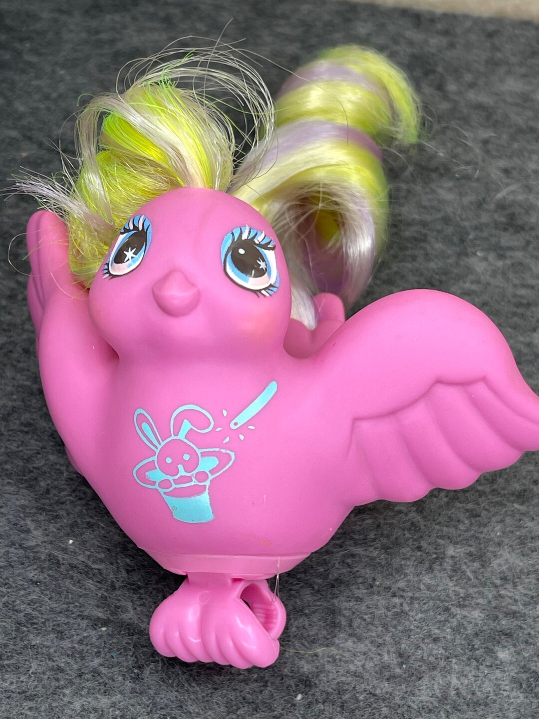 VINTAGE Mon petit poney FairyTails oiseaux Tricky Tails 87My Little Pony Bird