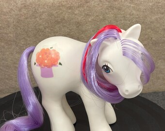 My Little Pony G1 Seashell - Variant Italien Vintage, Hasbro, Fabrication France