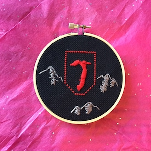 Tomb Raider Embroidery