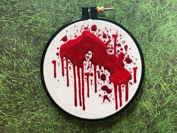Arterial Spray Embroidery - Etsy