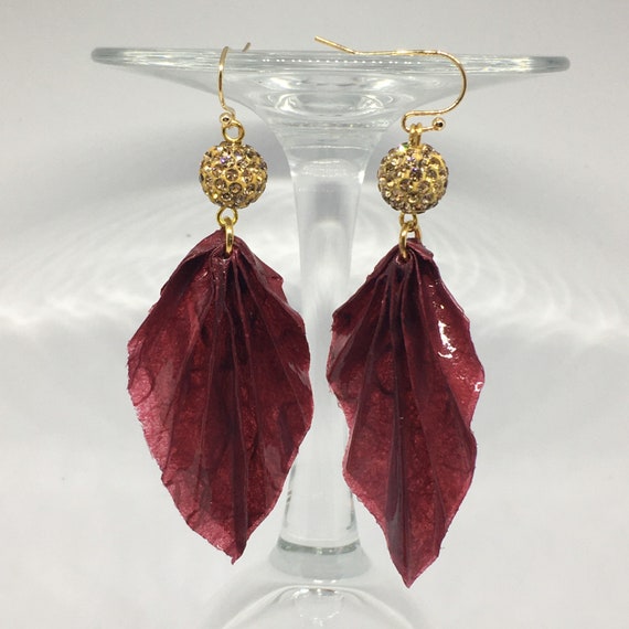 Rice outlet paper earrings