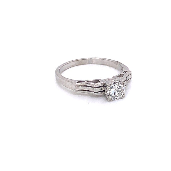 Vintage 1960's diamond solitaire engagement ring … - image 3