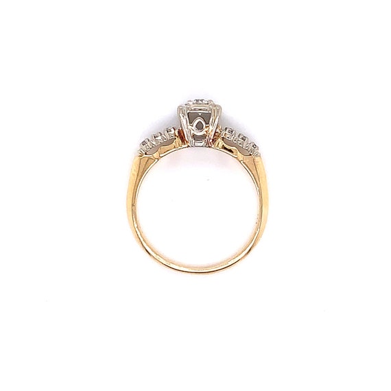 Vintage 1940's diamond ring .20ct - image 8