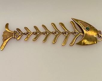 18K　18金　お魚　金魚　ペンダントトップ　チャーム　イタリアンジュエリー 18K 18金 お魚 金魚 ペンダントトップ チャーム イタリアン