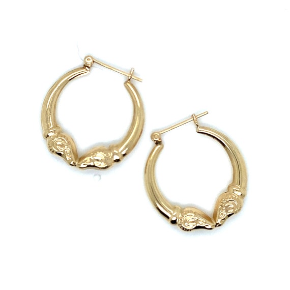Ram hoop sales earrings