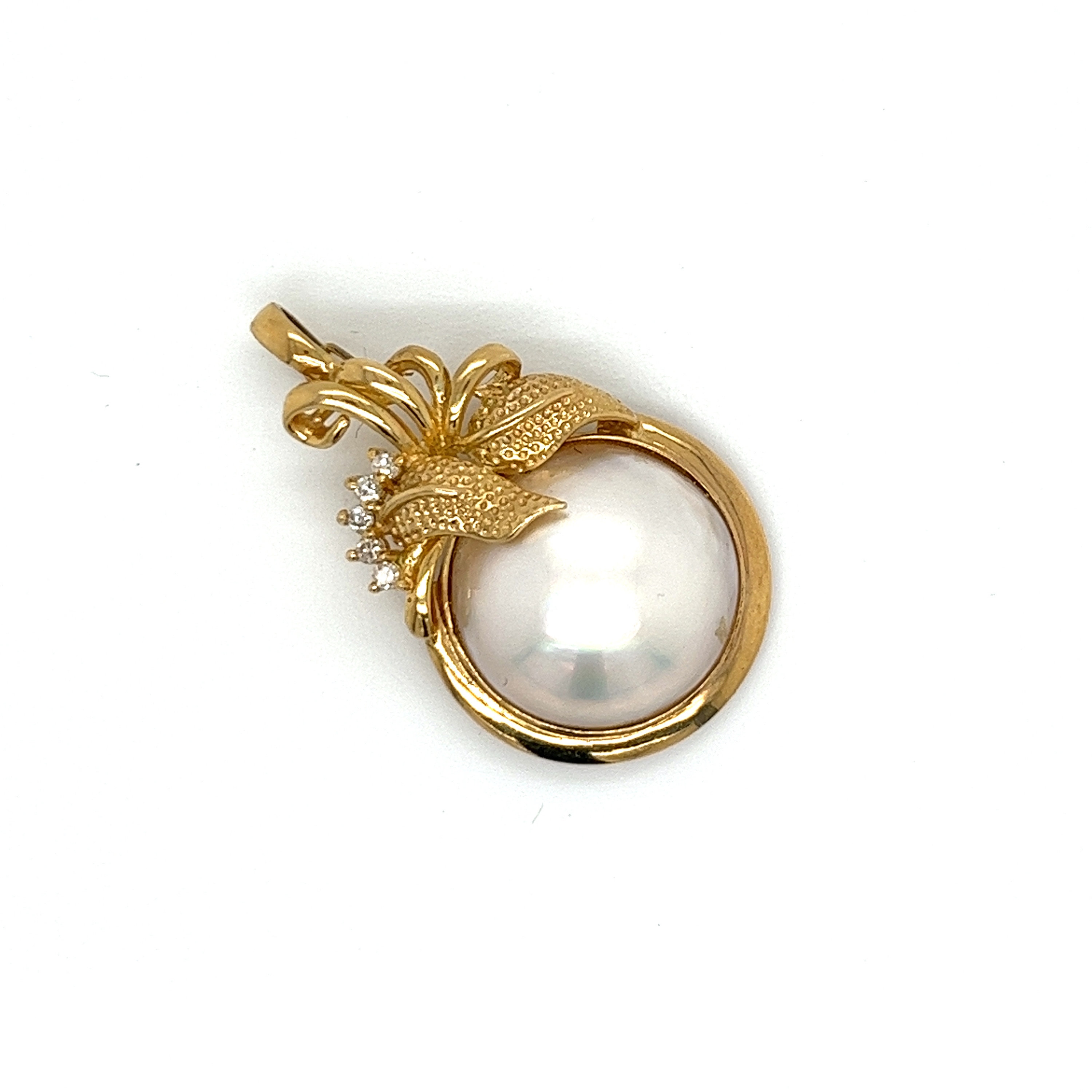 Rehausseur De Caution En Or Jaune 14 Carats – Pour Pendentif, Perle, Breloque, Taille 9 Mm, Fabriqué Aux États-Unis