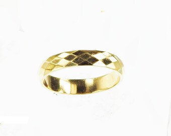 Vintage 1950’s 14k Yellow Gold Stackable Ring