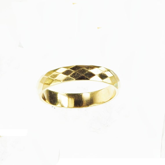 Vintage 1950’s 14k Yellow Gold Stackable Ring - image 1