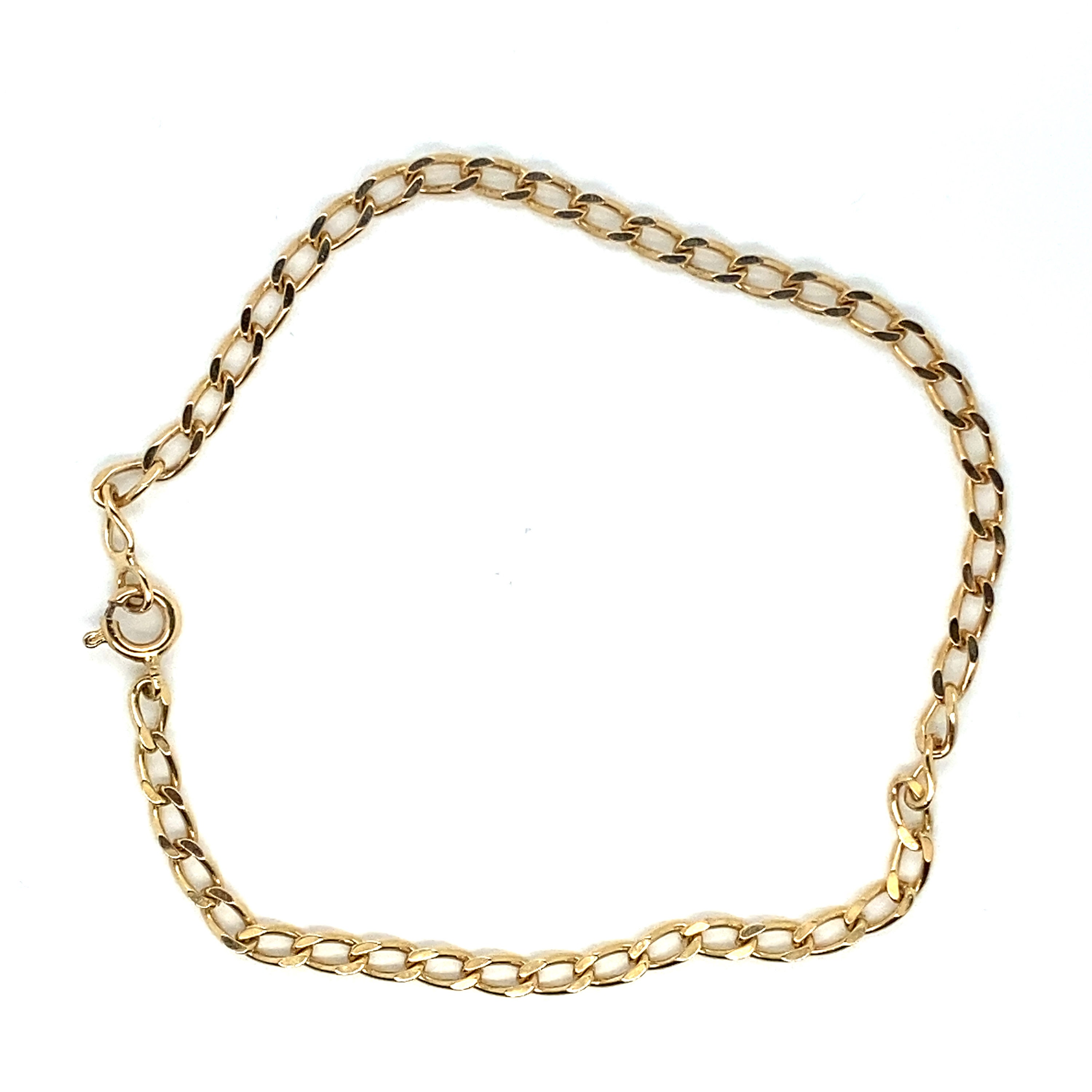 ★VINTAGE HOLLYWOOD★送料込★大人気★Classic Chain Bracelet Classic Chain Bracelet with Diamonds 7.5mm in Sterling
