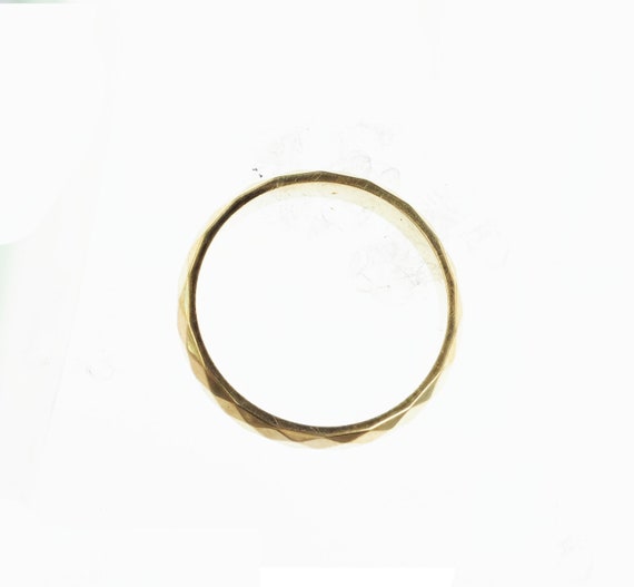 Vintage 1950’s 14k Yellow Gold Stackable Ring - image 3