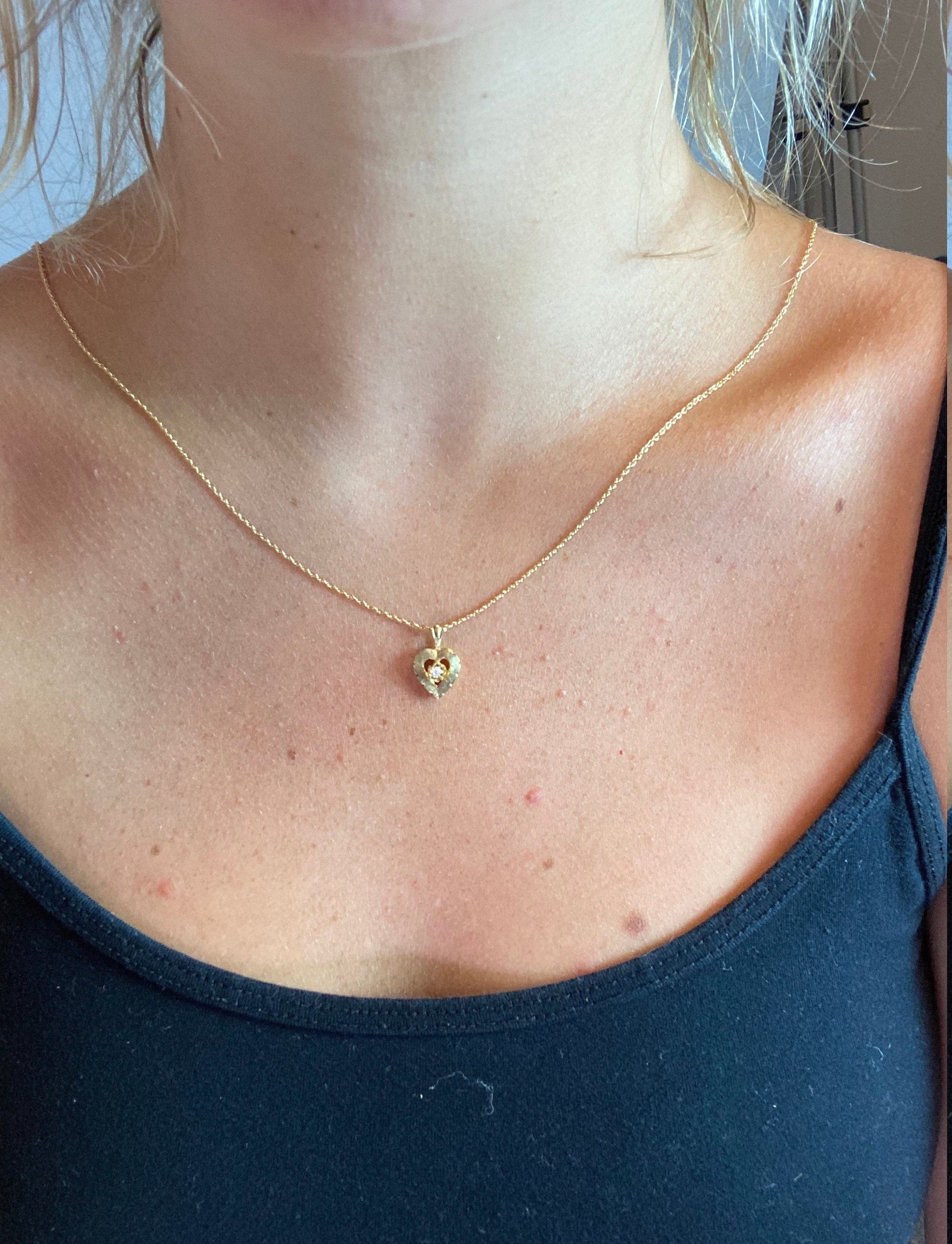 ネックレス・ペンダント VINTAGE HOLLYWOOD Petit Two Heart Necklace 4BNY565 VINTAGE HOLLYWOOD Petit Two Heart Necklace 4BNY565 (VINTAGE