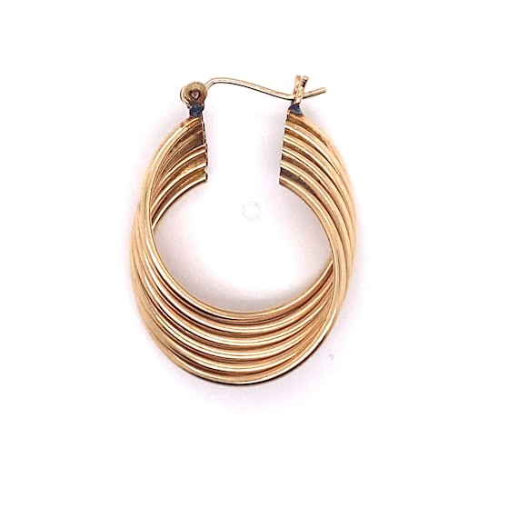 Vintage Oval Gold Hoop Earrings, Chunky Gold, Big Gold Earrings Gold Earring  Set for Women,statement Earrings, Wedding, Gift - Etsy Australia | Big  statement earrings, Statement earrings, Hoop earrings