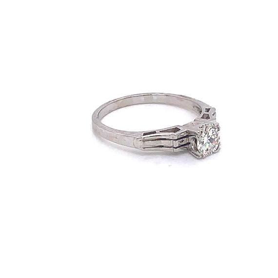 Vintage 1960's diamond solitaire engagement ring … - image 4