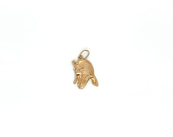 Vintage 14k yellow gold Pharaoh Charm