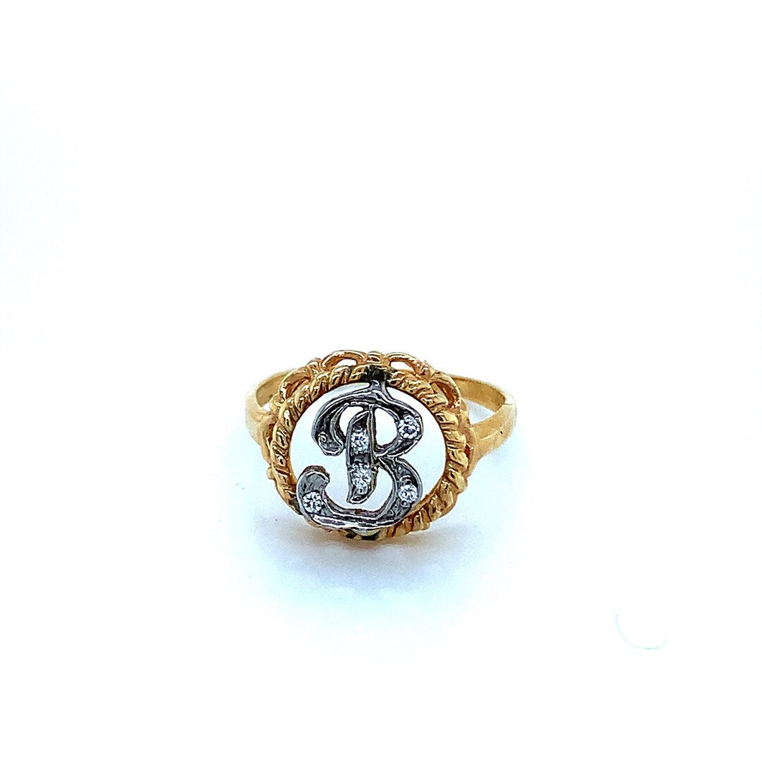 希少 初期】Bounty Hunter B×H LOGO Ring