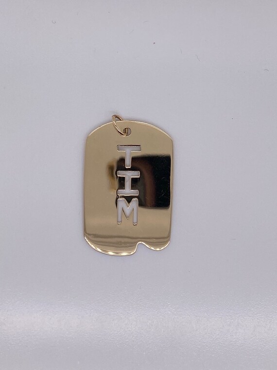 Vintage Gold Cut Out Gem