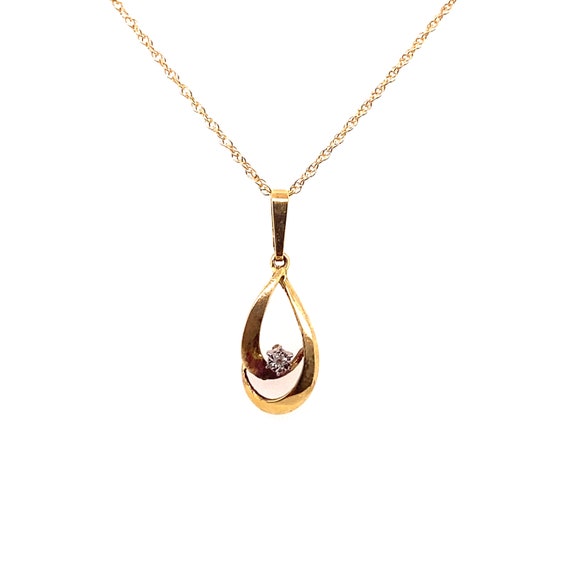 ★VINTAGE HOLLYWOOD★ Ornament Drop Necklace RARE 1940'S JOSEFF OF HOLLYWOOD BRASS TOPAZ RHINESTONE