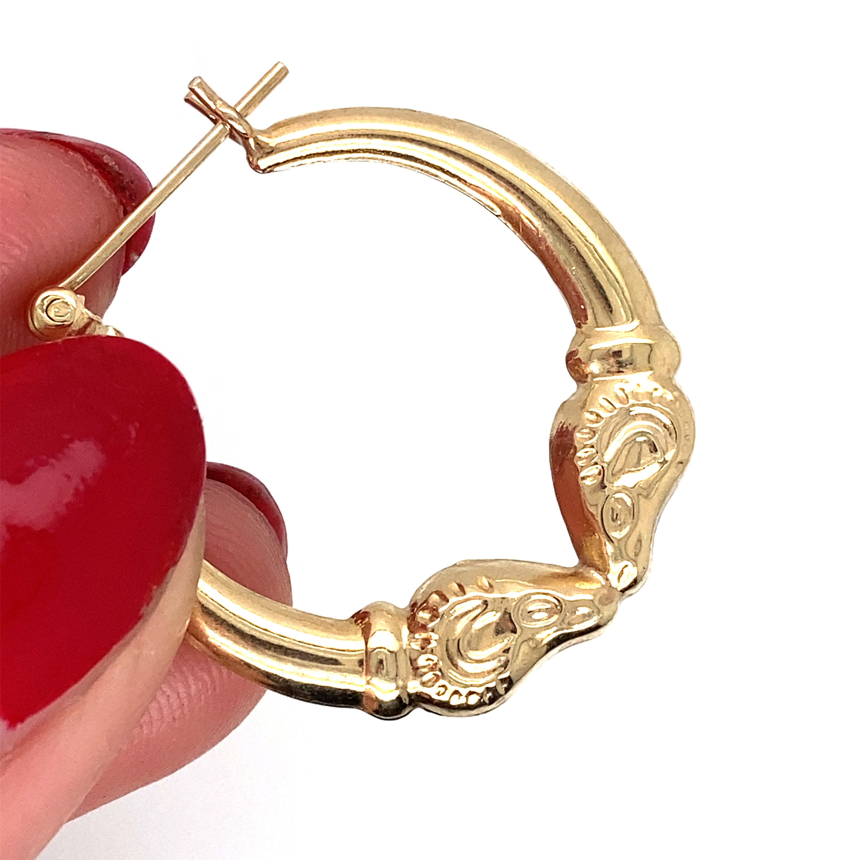 Kissing rams hotsell head earrings