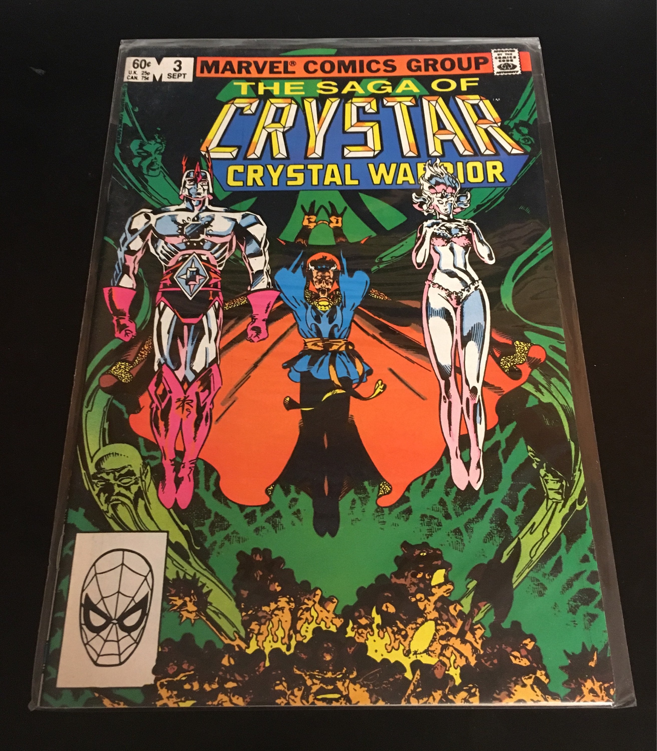 Marvel Comics Group “the Saga of Crystar Crystal Warrior” Comic