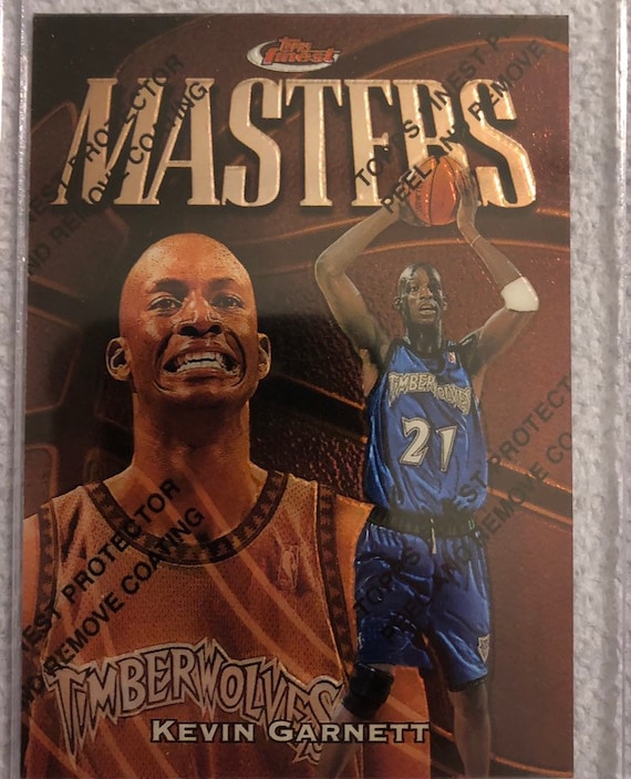 NBA カード　collectors trading cards NBA Kevin Garnett Trading Card; 1997 Minnesota Timberwolves