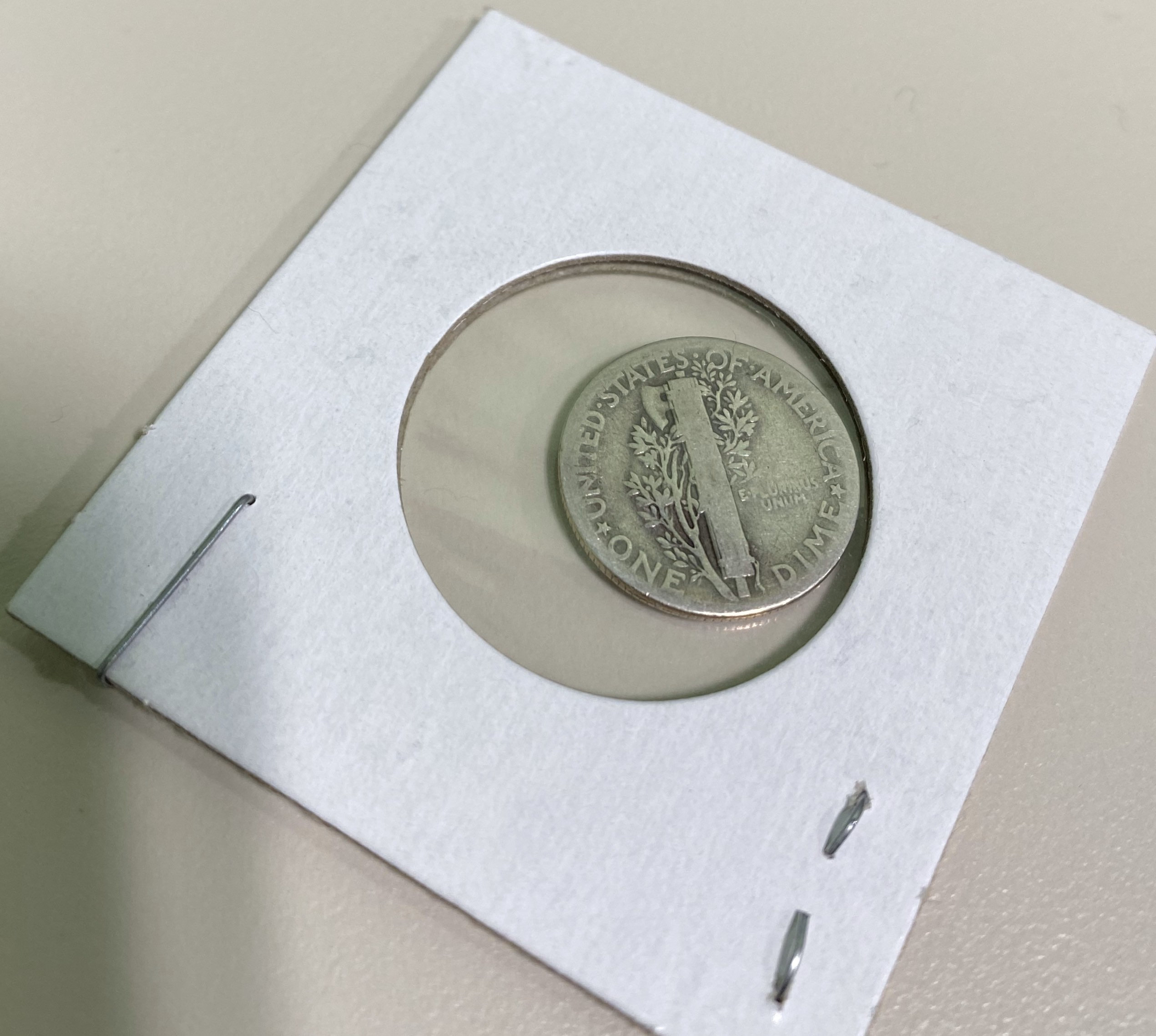 1944 年マーキュリー ダイム「W」刻印; 10 セント硬貨; 米国通貨