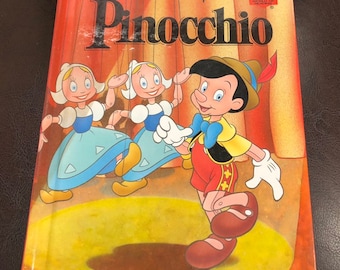 1939年ヴィンテージ本 ピノキオ ウォルト・ディズニー版 グロセット