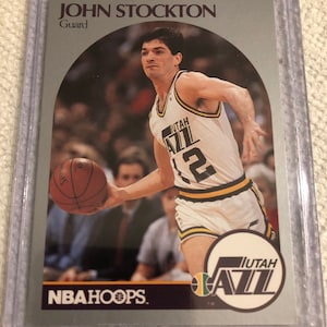 1990 NBA Hoops John Stockton Collector’s Card; Souvenirs de John Stockton