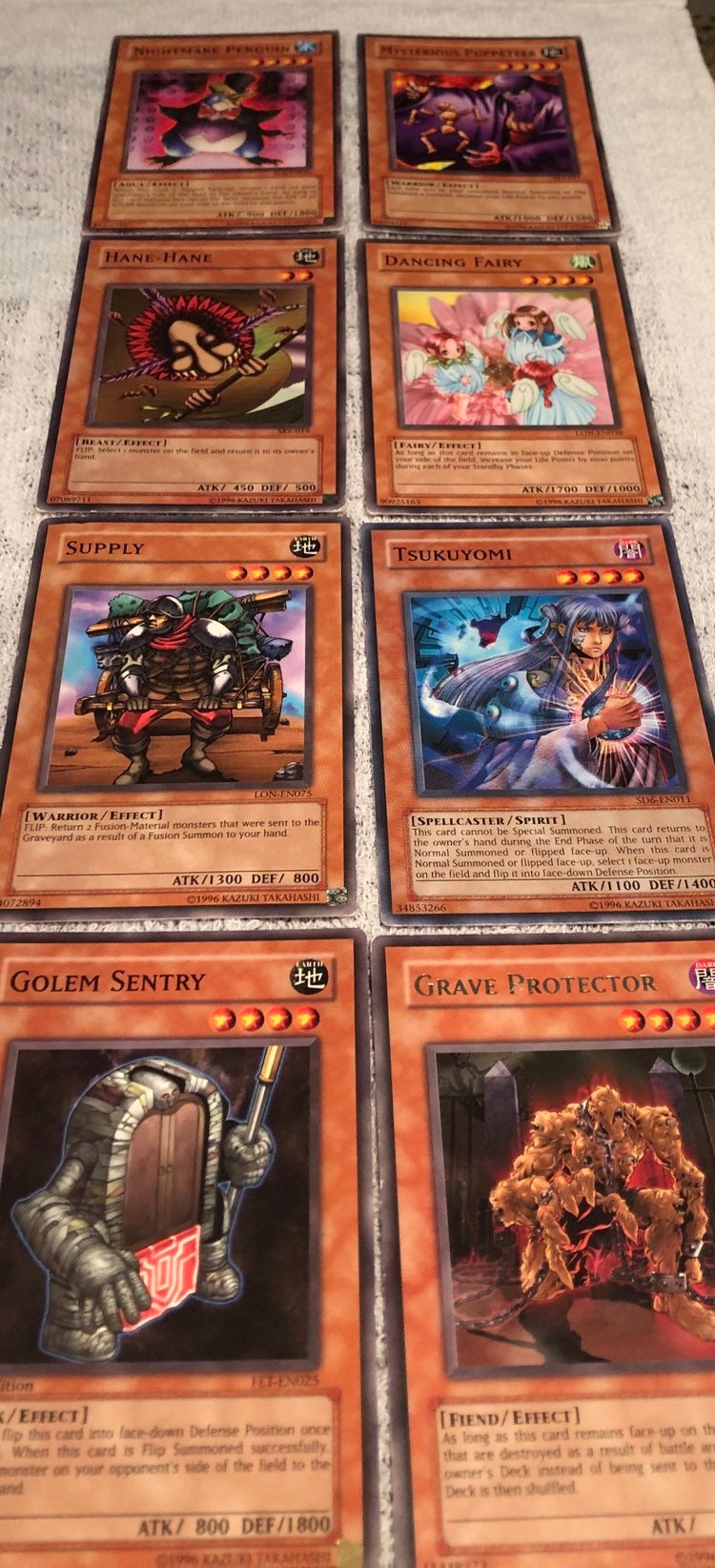 Vintage 1996 Konami Limited Edition Yugioh Collector's Card