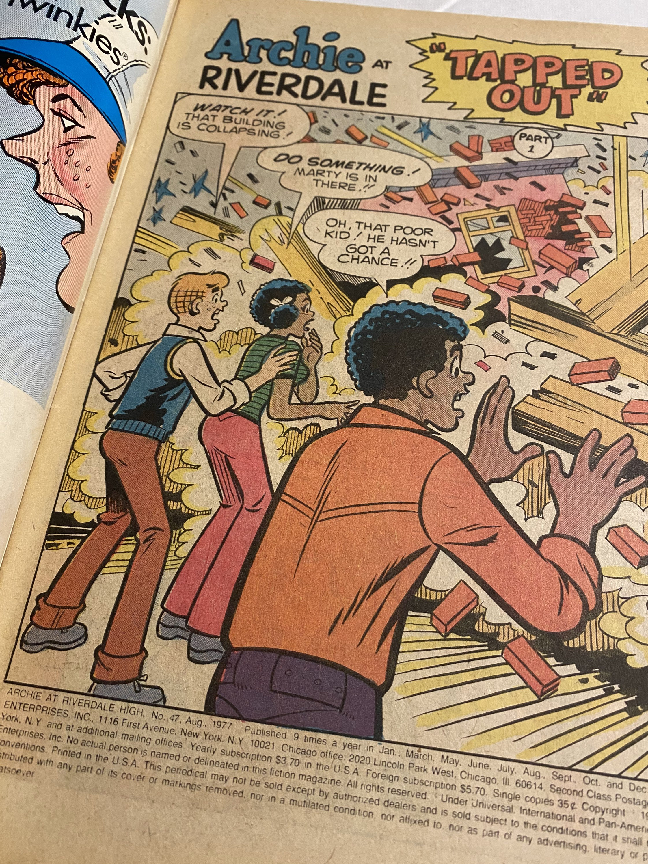 ヴィンテージ アーチー コミック; アーチー アット リバーデイル ハイ