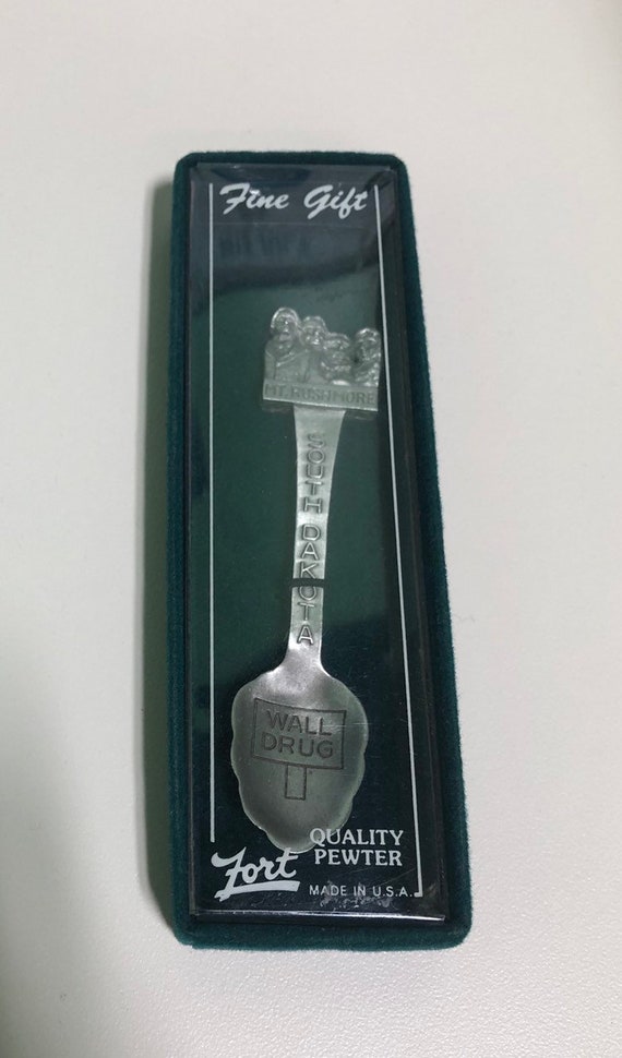 Mount Rushmore Wall Drug South Dakota Souvenir Pewter Etsy