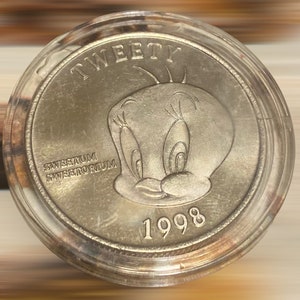 Tweety Bird Silbermünze Warner Brothers 1998